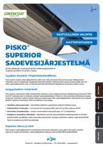 Mattapintaiset rännit -Lataa-esite