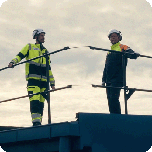 Artikkeli kuva - SSAB kohde putoamissuojausratkaisu turvakaide